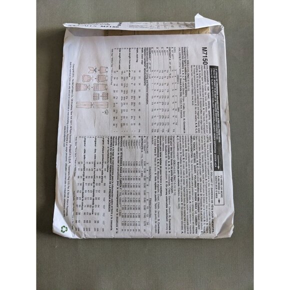 Easy McCalls Pattern 7150 Top Tunic Dress Shorts Leggings Sz 3 4 5 6 Uncut Girl - Picture 4 of 8